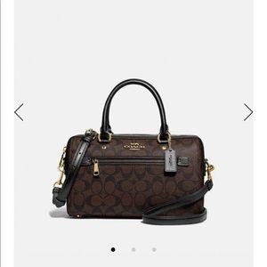 Coach rowen satchel purse